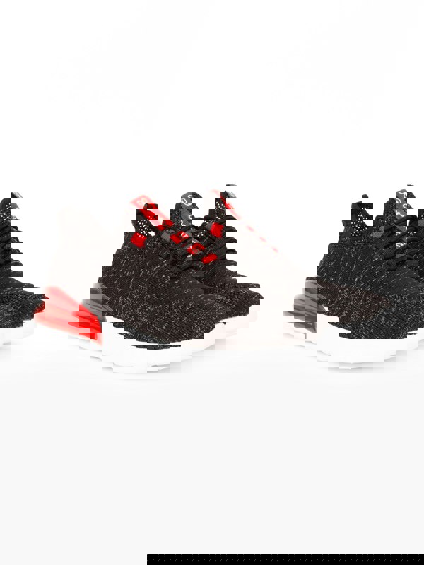 Crosshatch Smitlay MVE Trainers Black/Red