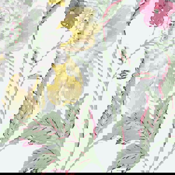 Laura Ashley Summer Palace Wallpaper - Peony - 10m