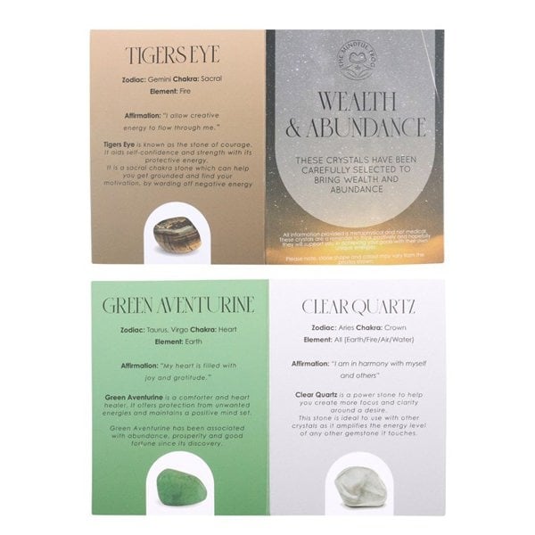 Serano Wealth & Abundance Healing Crystal Set