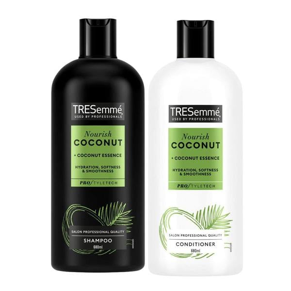 TRESemmé Shampoo & Conditioner Set 680ml w/ Vitamins B, C & E for All Hair Types