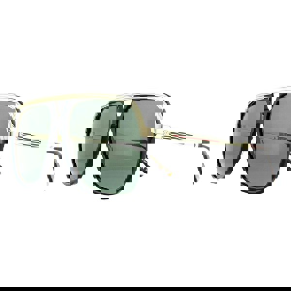 Gucci Sunglasses GG0200S 001 Black and Gold Green