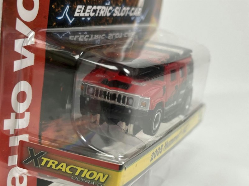 Auto World Slot Cars 2005 Hummer H2 #2253 HO Scale Slot Car X Traction Rally Auto World SC380-2