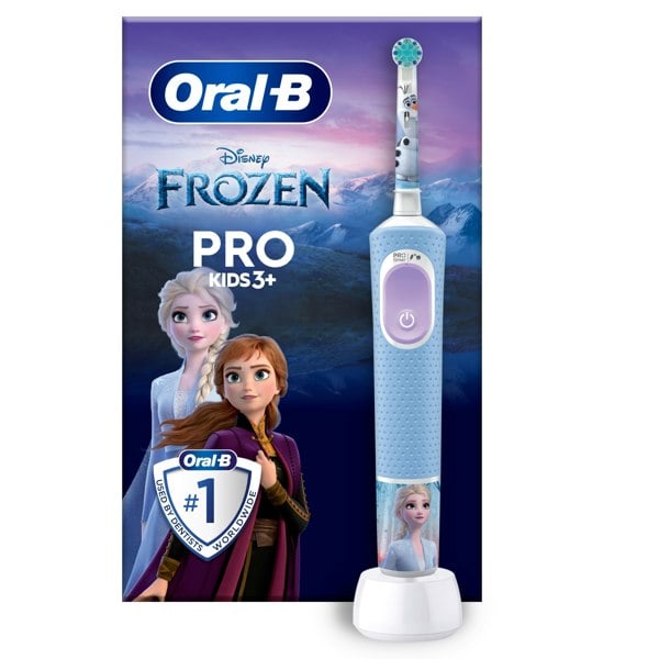 Oral-B Pro Kids Frozen Electric Toothbrush Designed By Braun - Blue