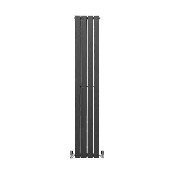 Designer Flat Panel Radiator - Anthracite Grey (1600mm x 280mm)