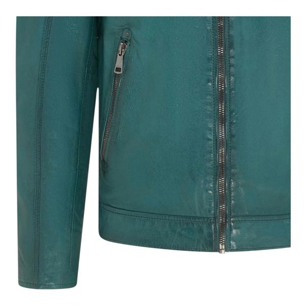 Infinity Leather Men's Modern Classic Leather Quilted Biker Jacket - Derry