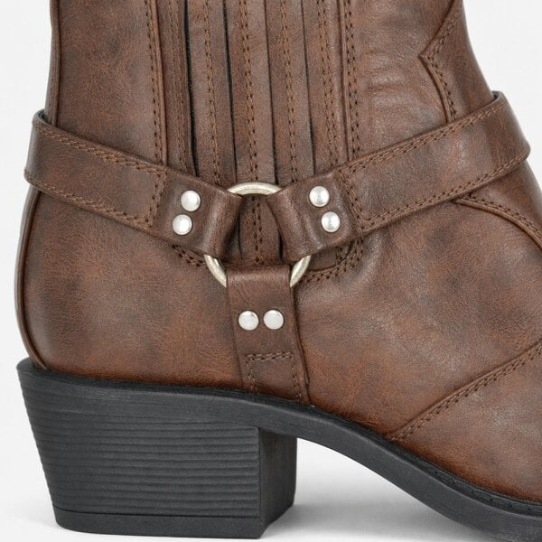 US Brass EASTWOOD Cowboy & Western Boots   in  Brown