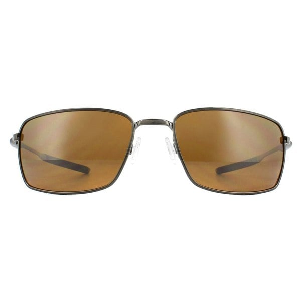 Oakley Sunglasses Square Wire OO4075-14 Tungsten Prizm Tungston Polarized