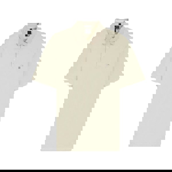 Boss Mens C-Parris Monogram Polo Shirt - Beige