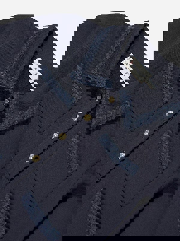 Moncler Enfant Girls Pocket Polo Dress in Navy