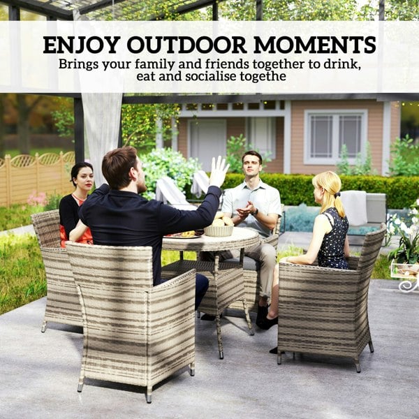 Rattan Dining Set