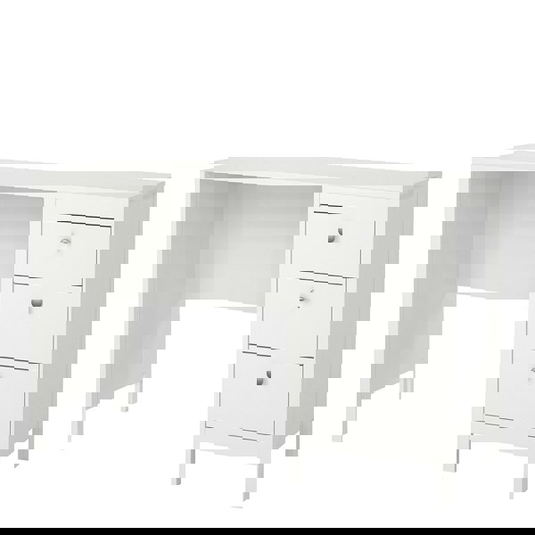 Furniture To Go Madrid Desk 3 drawers White