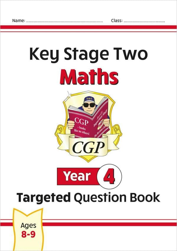 CGP KS2 Year 4 Workbook Bundle – Ages 8-9 (Grammar Punctuation and Spelling, Reading Comprehension, Handwriting, Maths)