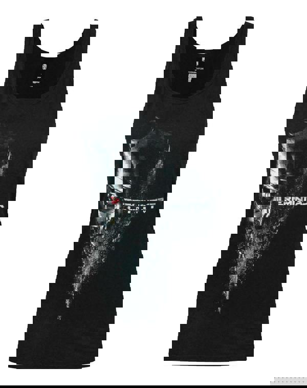 Vanilla Underground Terminator Womens Black Logo Vest