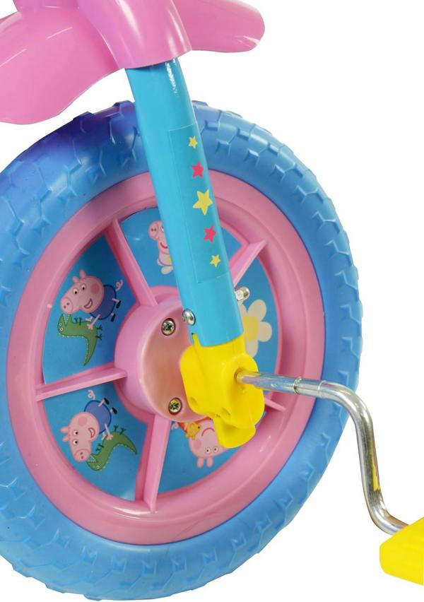 Peppa Pig 2 in 1 Kids Training Balance Bike - Blue/Pink