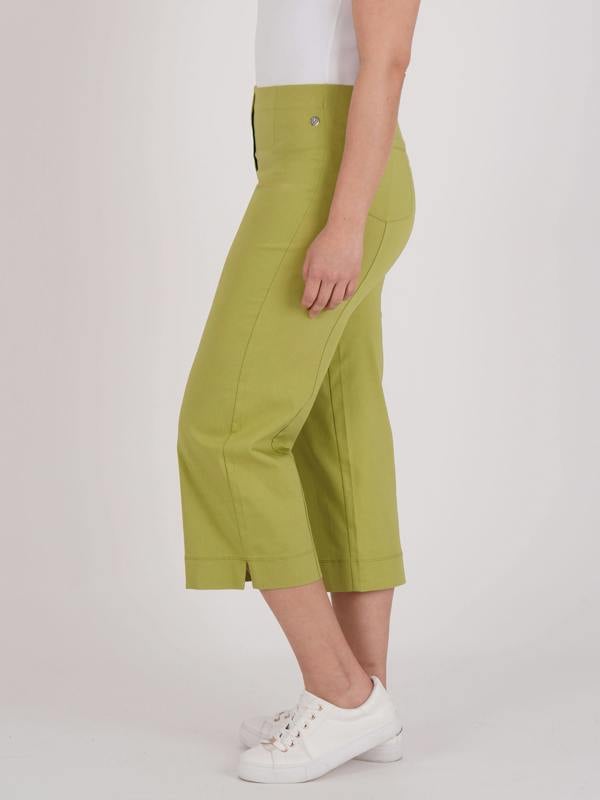 PennyPlain Wide Leg Bengaline - Pistachio