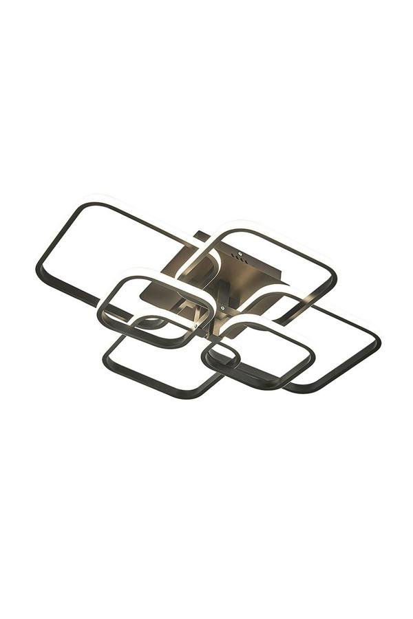 Living and Home Contemporary LED  Light-adjusted Semi Flush Ceiling Light