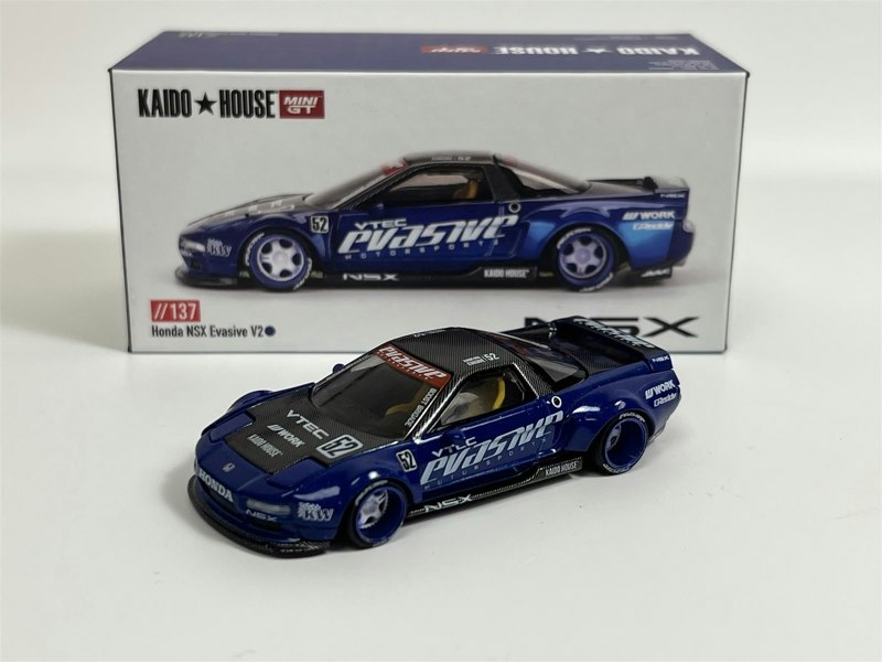 Mini GT Honda NSX Evasive V2 KHMG137 1:64 Scale KHMG137