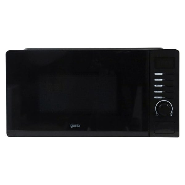 igenix 20L 700W Digital Microwave, 8 Functions, 5 Power Levels, Igenix IGMS02070B