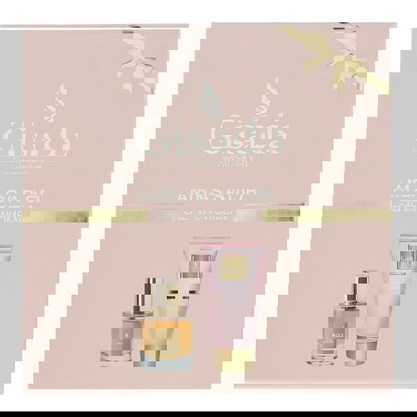 Gisada Ambassador Women 2 Piece Gift Set: Eau De Parfum 50ml - Shower Gel 100ml