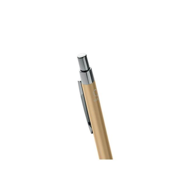 MidOcean Dana Recycled Aluminium Ballpoint Pen - Gold - 
