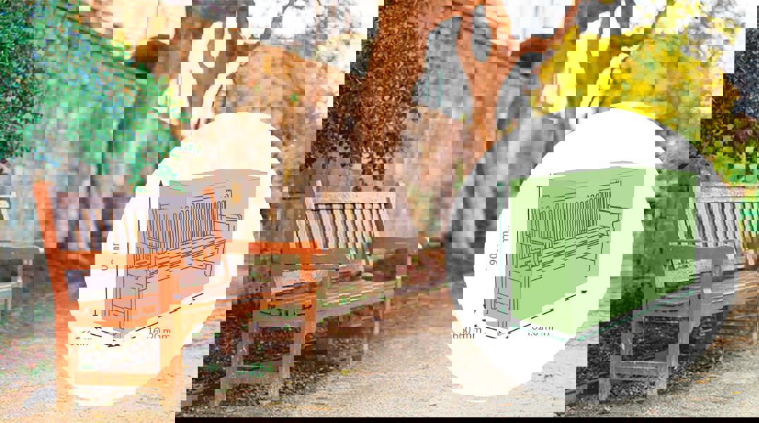 St Helens Home and Garden Water Resistant 3 Seater Bench Cover