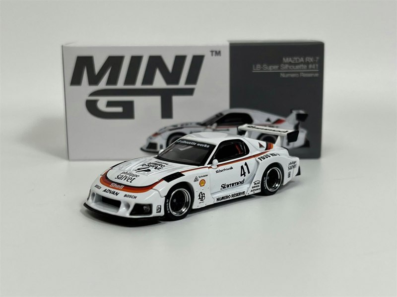 Mini GT Mazda RX7 LB Super Silhouette #41 Numero Reserve RHD 1:64 Mini GT MGT00773R