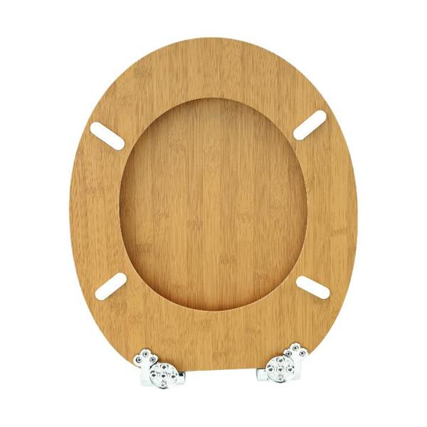 RTS Bamboo MDF Soft Close Toilet Seat