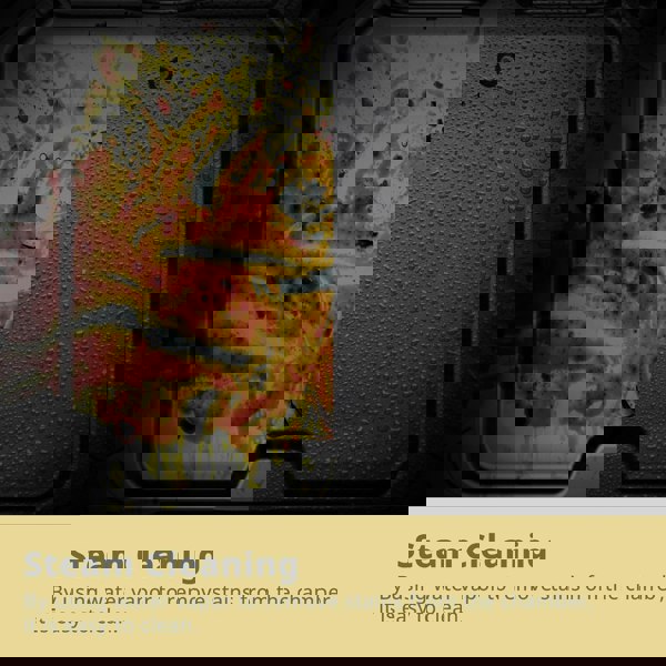 Living and Home 60L Mechanical Control Built-in Electric Fan Oven with Air Fry Function