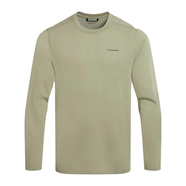 Craghoppers Mens Abel Nosilife Long-Sleeved T-Shirt - Bayleaf - 