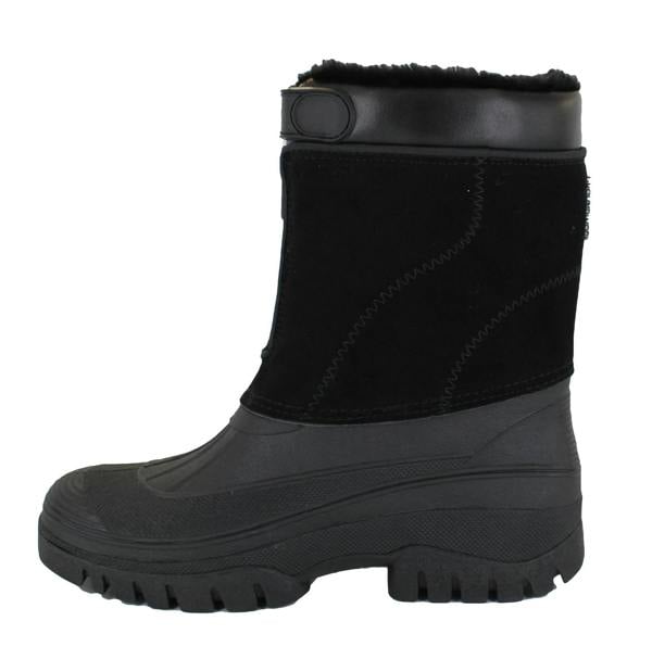 GroundWork LS88 Mens Mucker Stable Yard Waterproof Winter Snow Zip Boots Wellies