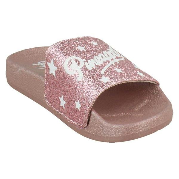 Pineapple Girls Pineapple Casual Sliders Sandals H0384