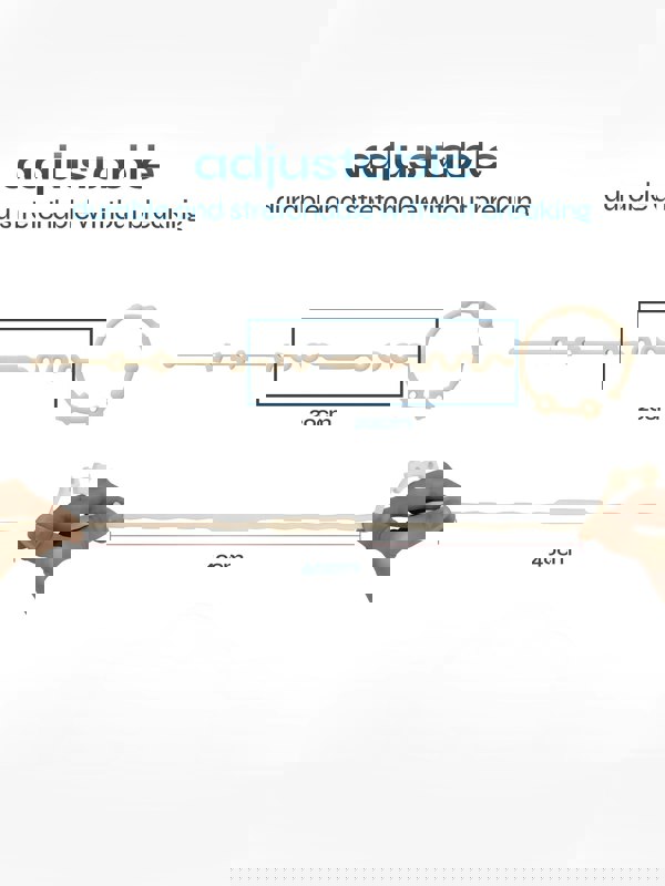 Bloom Bambini Adjustable Teether and Pacifier Clip in Green