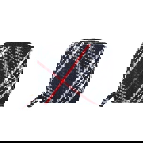 Classic Tartan Zip Purse | Compact Checkered Design with Ample Storage