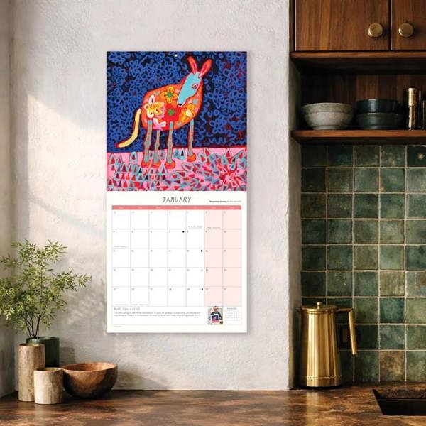 Arthouse Unlimited Calendar 2027, Wall Calendars, Month To View, Art, Gift