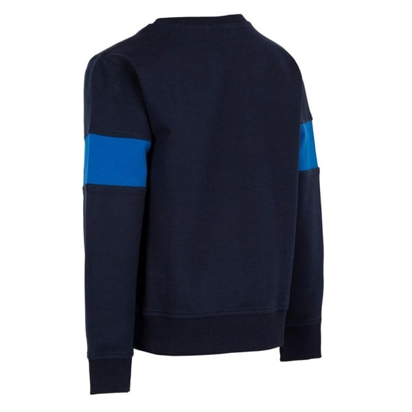 Trespass Boys Antro Long-Sleeved Sweatshirt - Navy