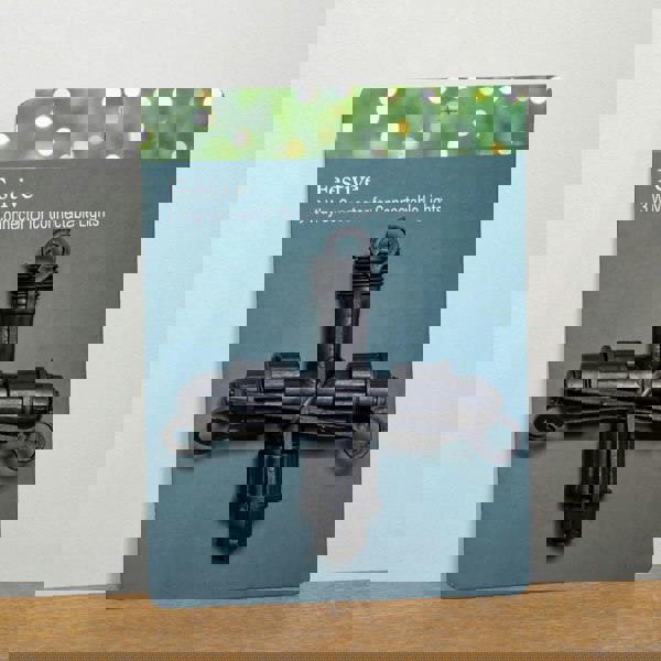 Samuel Alexander 9cm x 10cm Black Plastic 3 Way Connector Max for Connectable String Lights