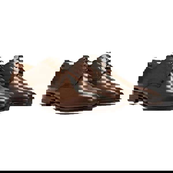 Boss Mens Lisbon Leather Derby Shoes - Brown - 