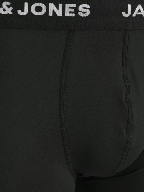 Jack & Jones 3-pack Microfiber Boxers - Black/ Black