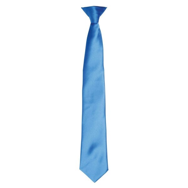 Premier Unisex Adult Satin Tie - Sapphire Blue