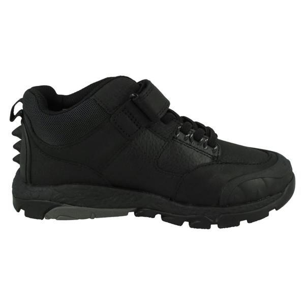 Clarks Boys Clarks PlayPrints 'Rex' Ankle Boots Steggy 2 Glow