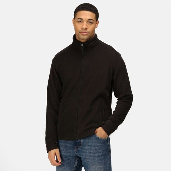 Regatta Professional Mens Classic Micro Fleece Jacket - Black