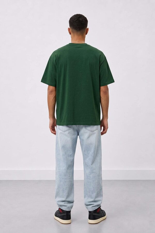 London Attitude Worldwide Global Edition Oversized Heavyweight Graphic T-Shirt