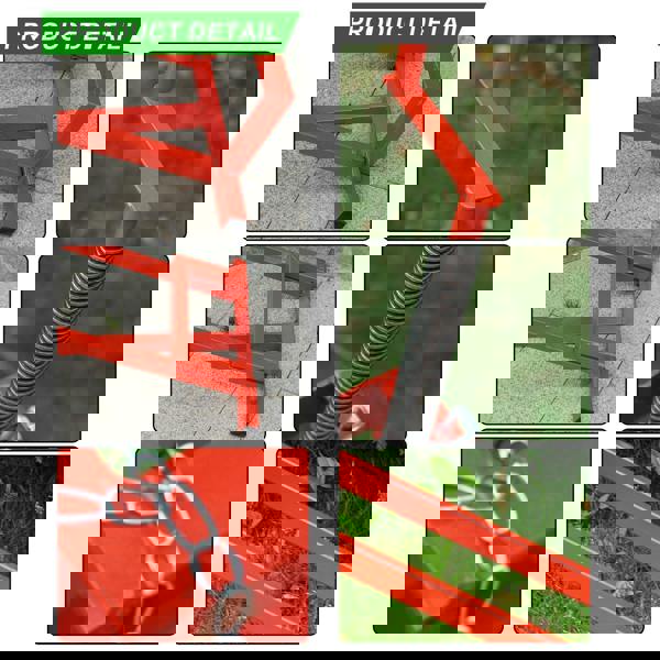 Gr8 Garden Lawn Ride on Mower Lifter Telescopic Jack for Garden Tractor Lift Ramp Max 400kg