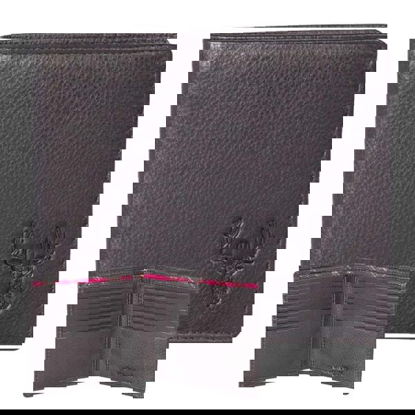 Mala Leather Braemar Highland Stag Slim Wallet