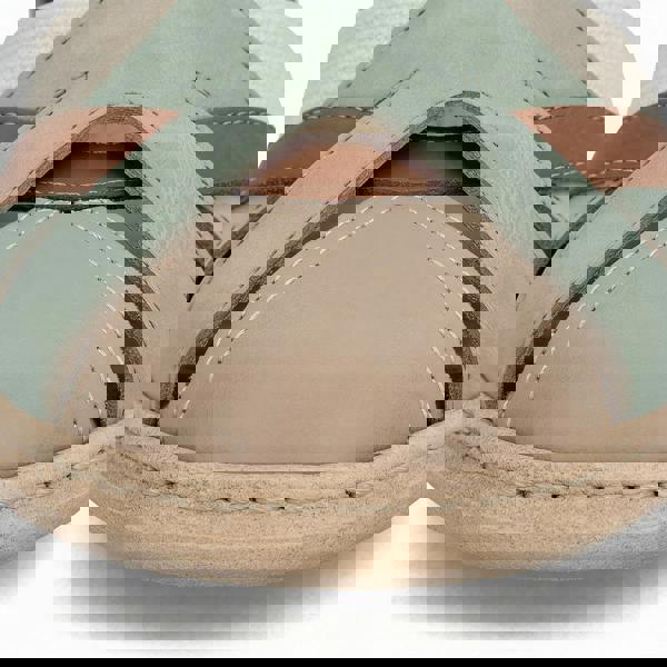 Rieker Rieker 61852 Womens Ankle Strap Sandals Green