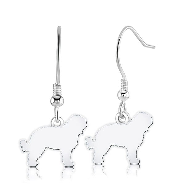 Mylee London Barbet Silhouette Silver Earrings