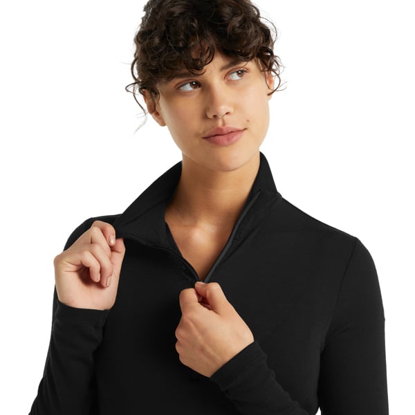 Icebreaker Women's Everyday 175 Merino Wool Half Zip Base Layer {IC-B04473}