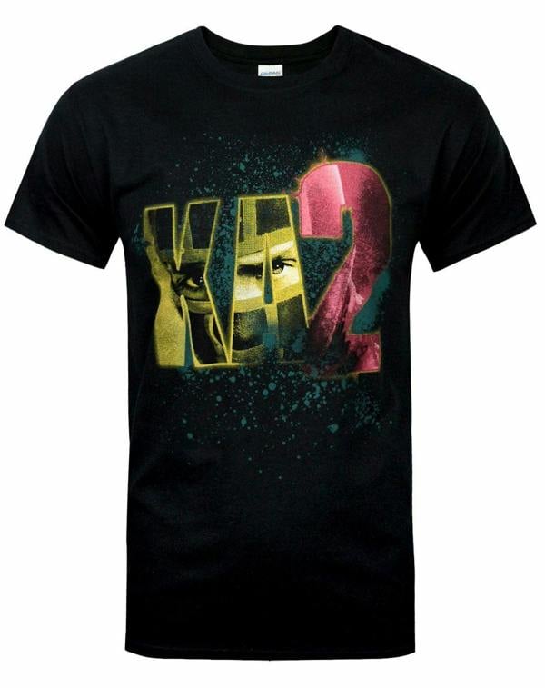 Kick-Ass Mens Black Logo Short Sleeved T-Shirt