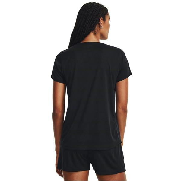 Under Armour Womens/Ladies Challenger Training T-Shirt - Black/White - 