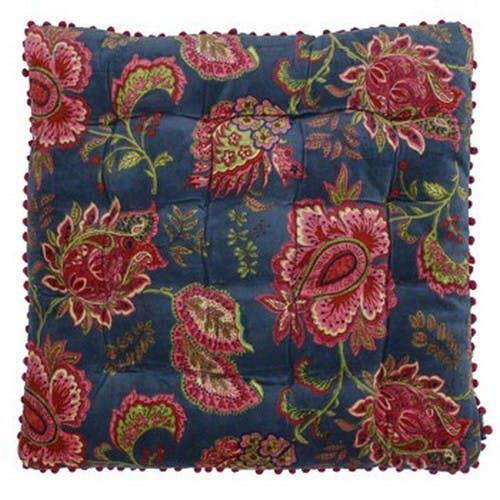 Riva Home Malisa Square Cushion Cover - Smoke Blue